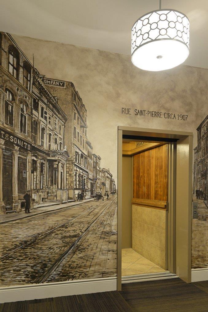 Auberge Saint-Pierre Québec Inreriör bild